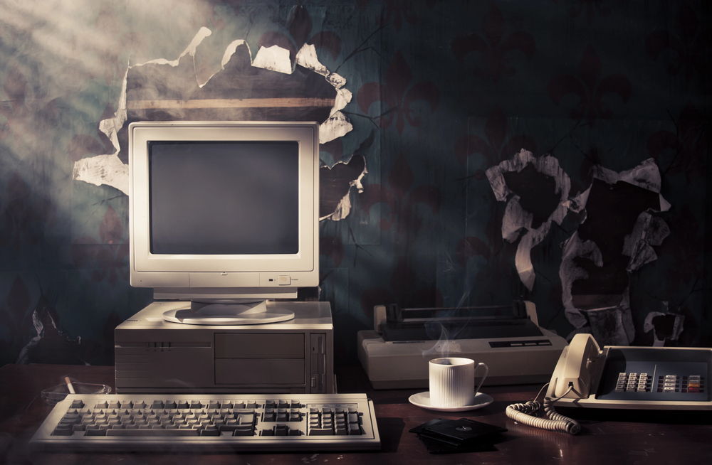 Old and outdated computer causing technology problems
