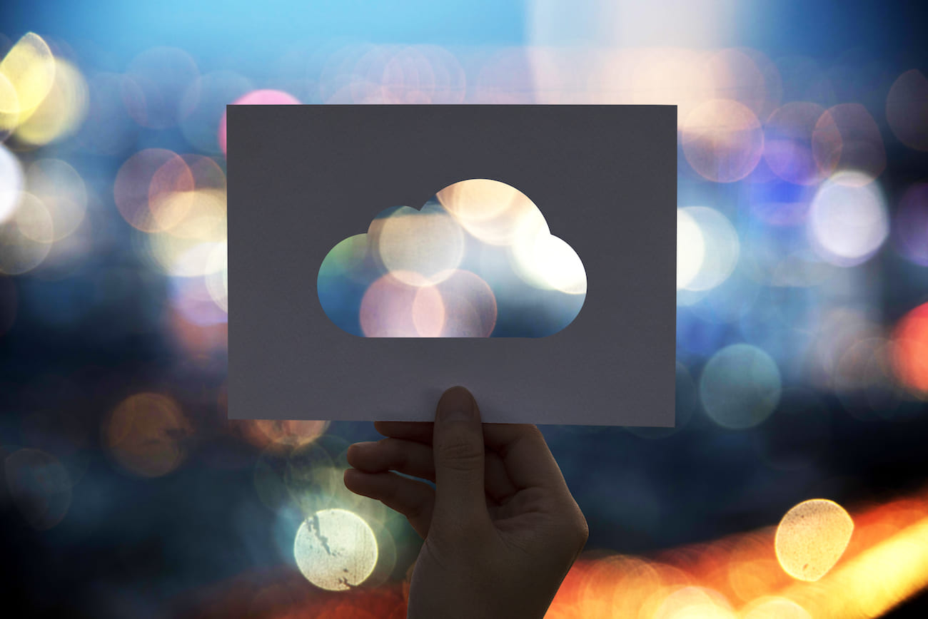 Best cloud service providers, an image representation of the cloud as a service provider.