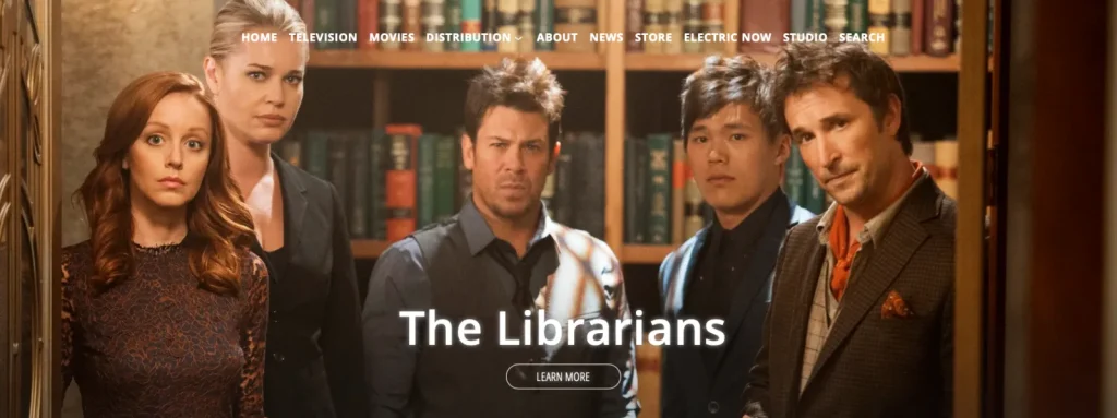 A production still from a series made by Electric Entertainment