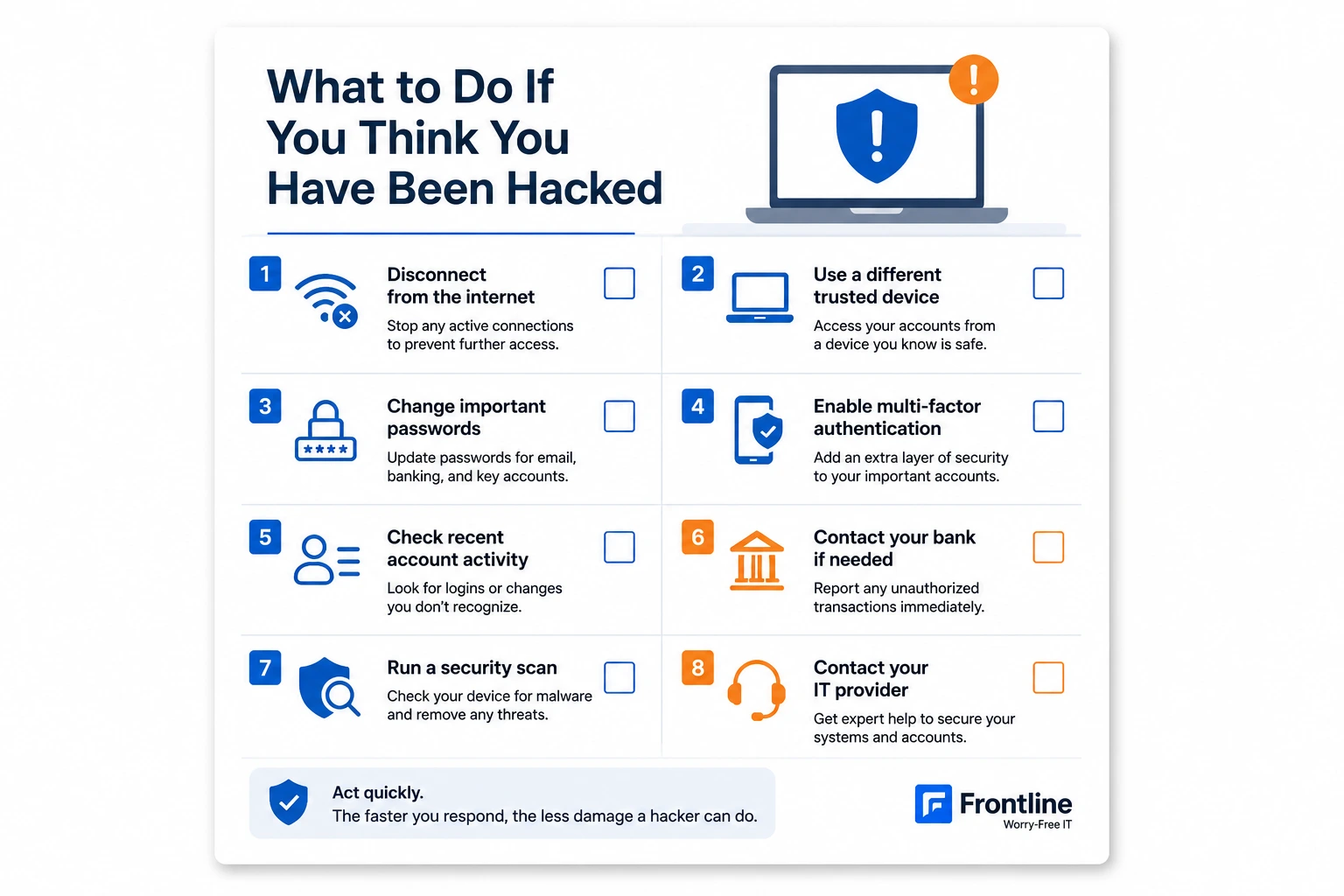 8 Signs You’ve Been Hacked: How to Recognize and What to Do